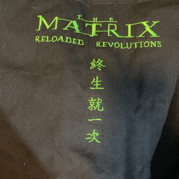 EUC The Matrix Reloaded Revolution Cast and Crew gift jacket. - Picture 12 of 12